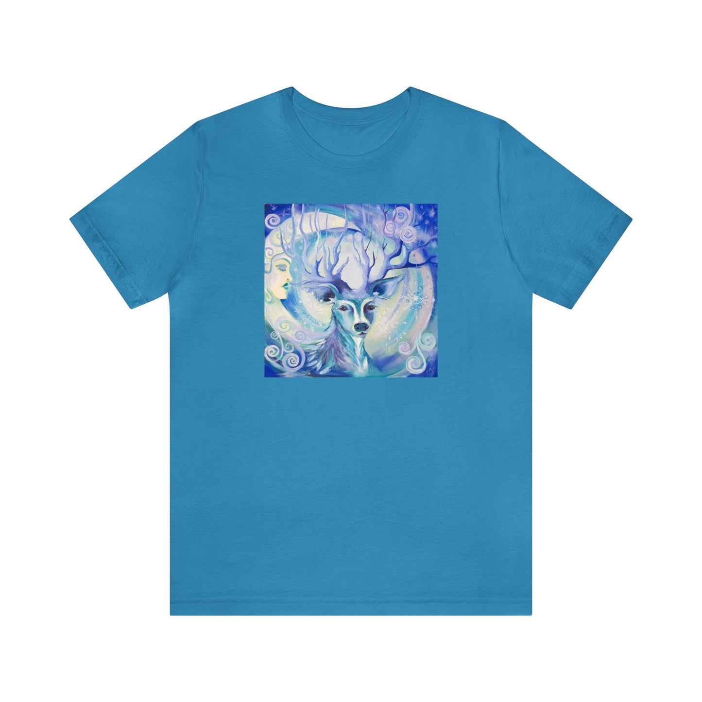 Blue Deer - Unisex Jersey Short Sleeve Tee