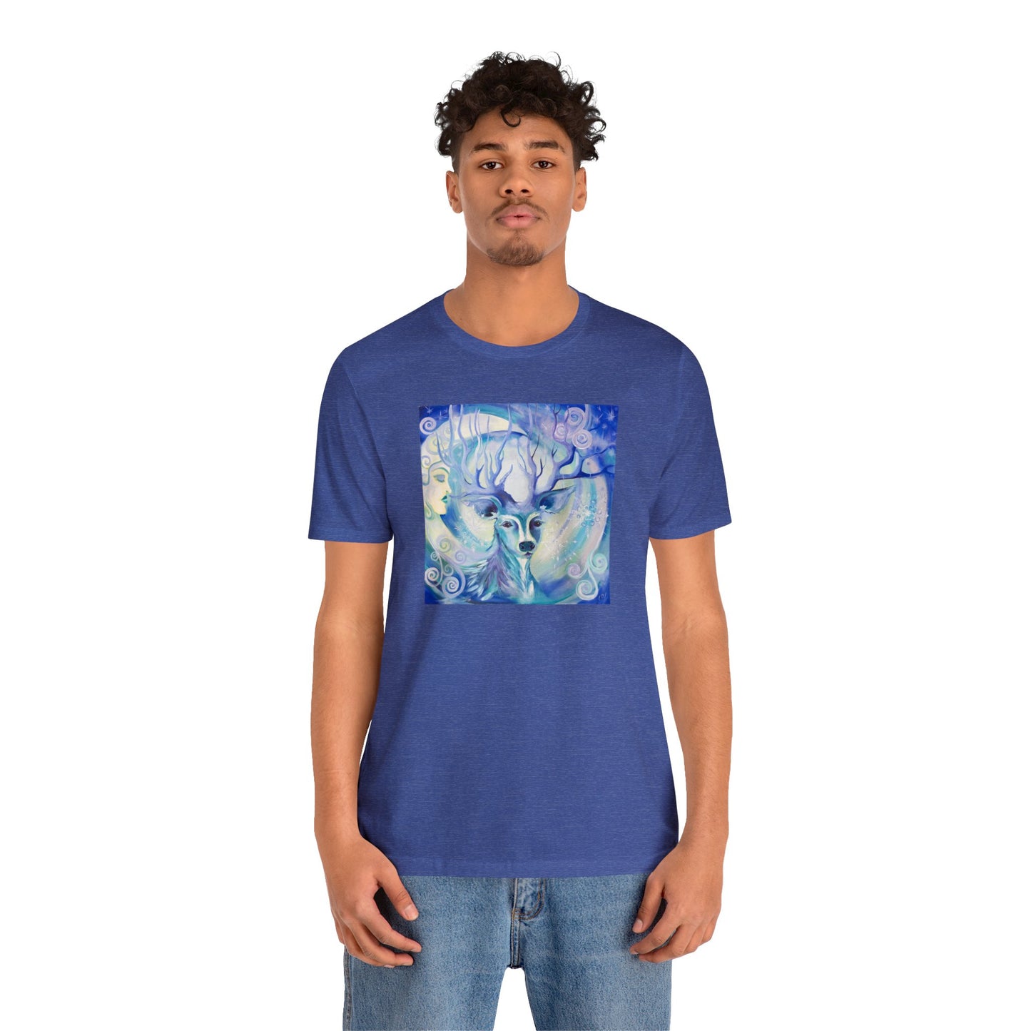 Blue Deer - Unisex Jersey Short Sleeve Tee