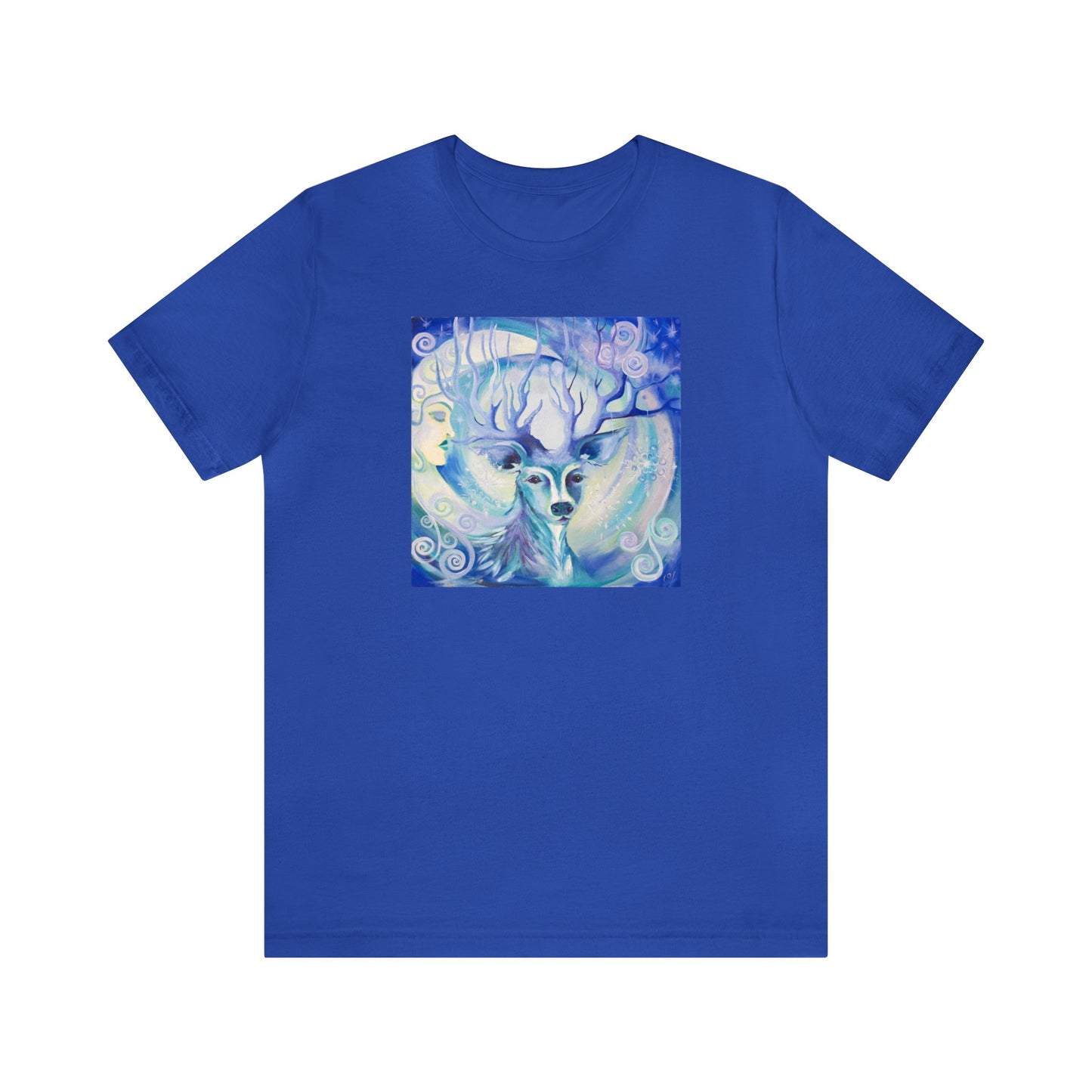 Blue Deer - Unisex Jersey Short Sleeve Tee