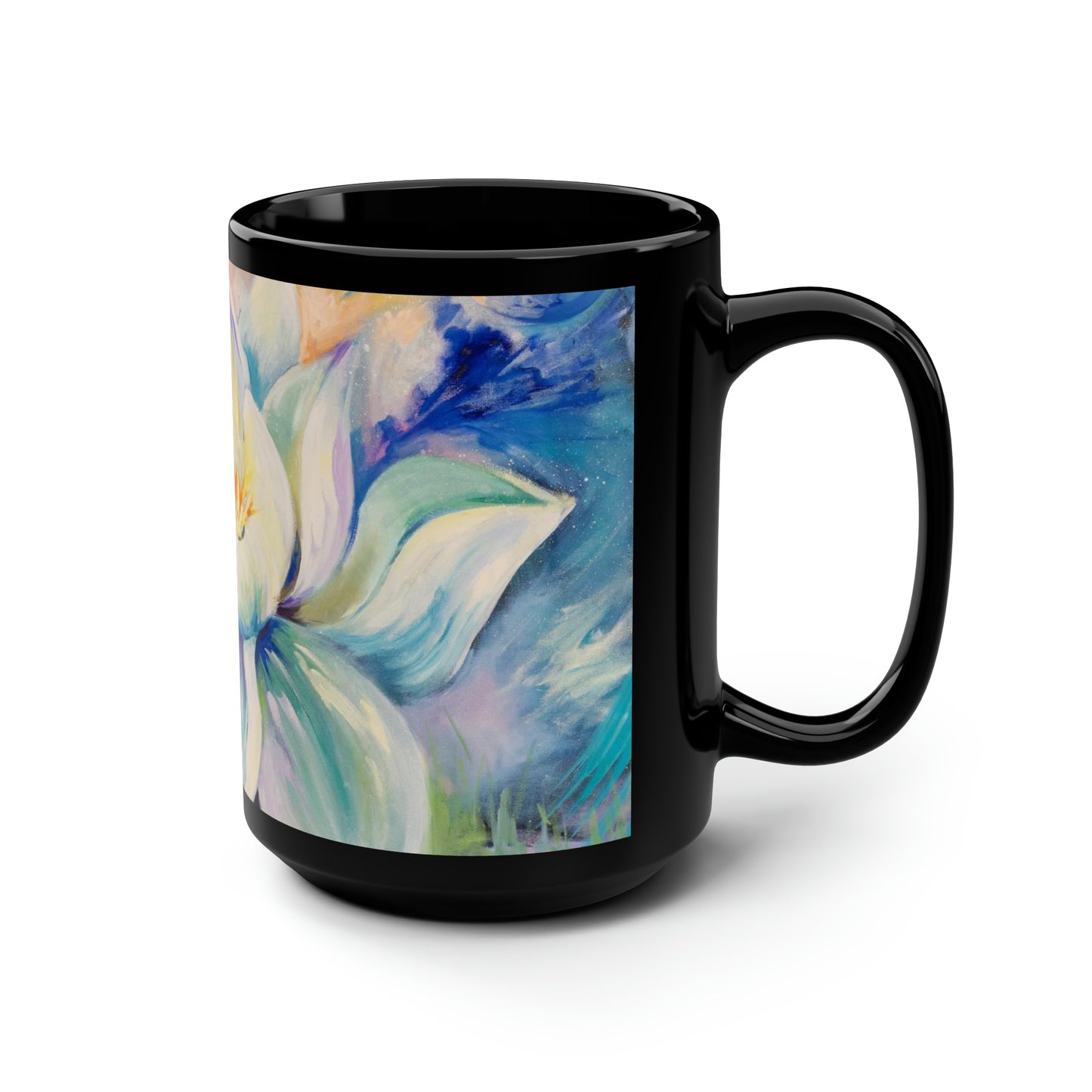 An Awakening Black Mug